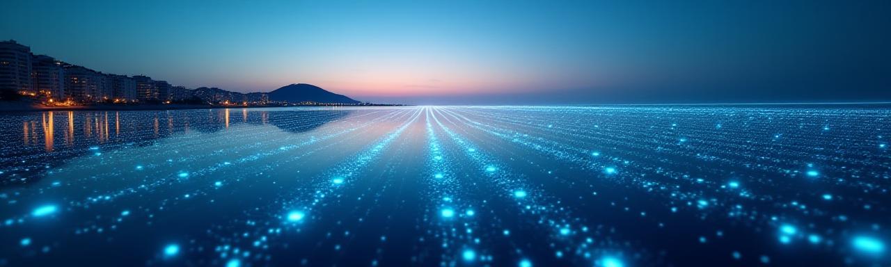 Abstract data security visualization